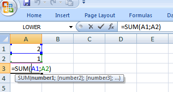 sử dụng hàm excel